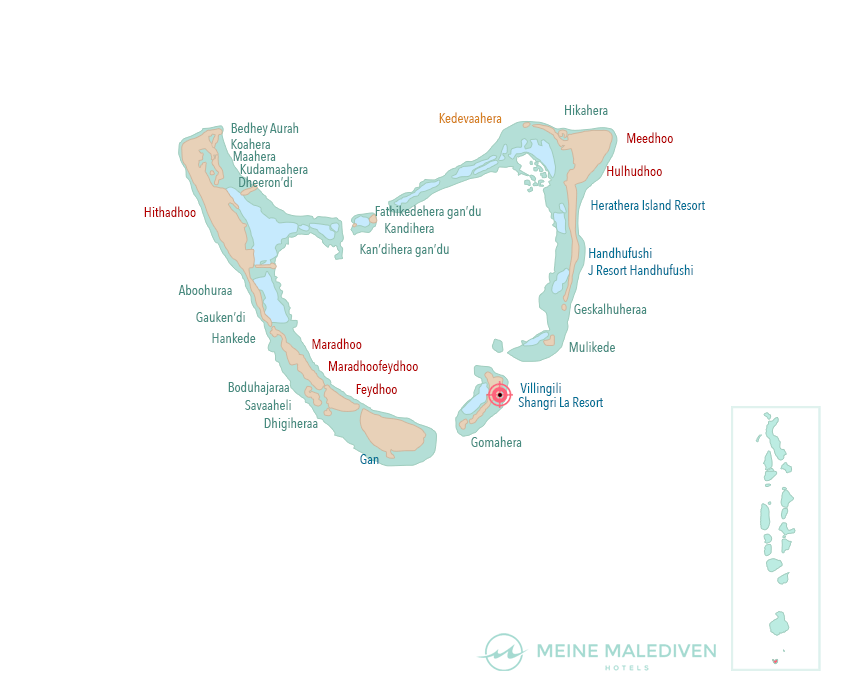 Karte: Seenu Atoll