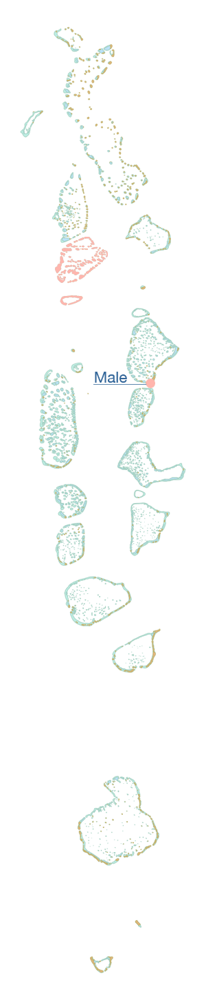 Karte Baa Atoll