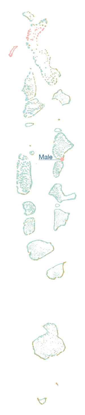 Karte Haa Dhaalu Atoll
