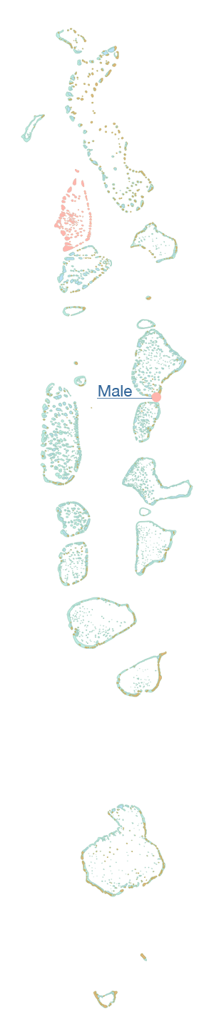 Karte Raa Atoll
